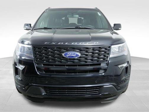 Shadow Black 2018 Ford Explorer sport