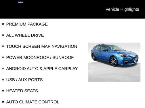 2017 Subaru Impreza 2.0i Limited