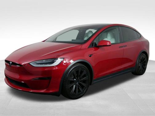 Red Multi 2023 Tesla Model X Plaid