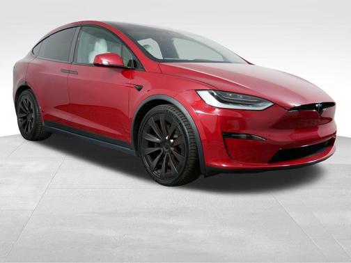 Red Multi 2023 Tesla Model X Plaid