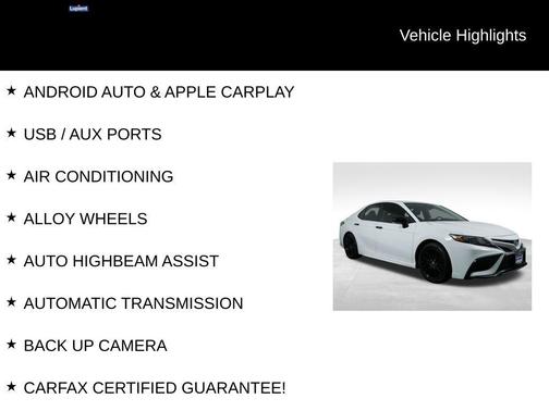 2022 Toyota Camry Hybrid Nightshade