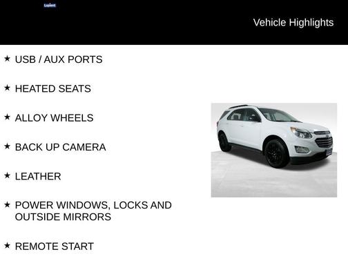 2017 Chevrolet Equinox LT