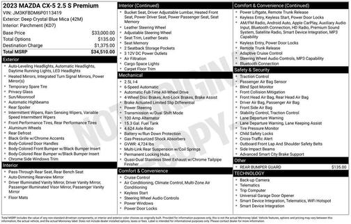 2023 Mazda CX-5 Preferred