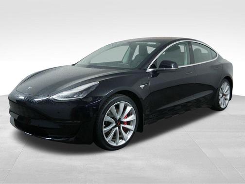 Black 2018 Tesla Model 3 Long Range