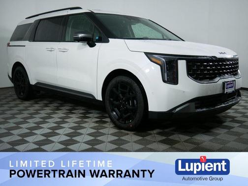 Snow White Pearl 2026 Kia Carnival Hybrid SX Prestige