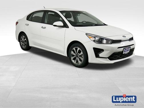 Clear White 2021 Kia Rio S