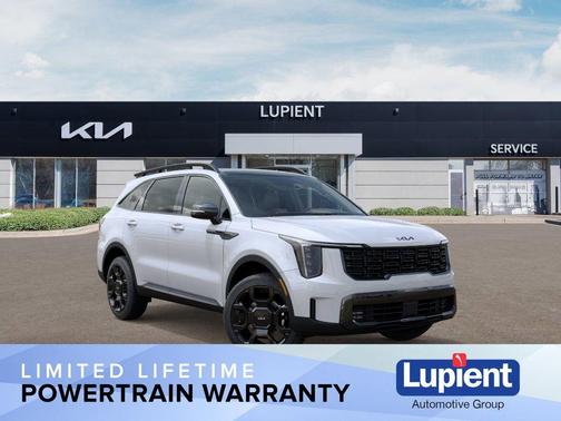 Glacial White Pearl 2026 Kia Sorento X-Line EX