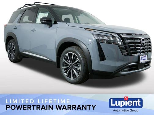 Boulder Gray Metallic 2026 Nissan Pathfinder Platinum