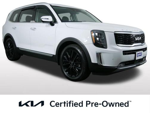 Glacial White Pearl 2022 Kia Telluride SX