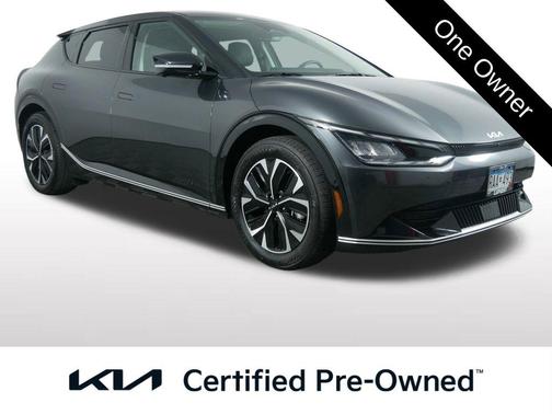 Gray 2024 Kia EV6 Wind