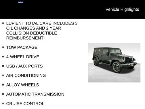 Black Clearcoat 2014 Jeep Wrangler Unlimited Sport