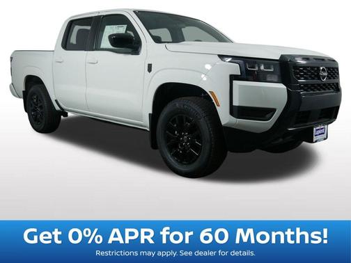 Glacier White 2026 Nissan Frontier SV