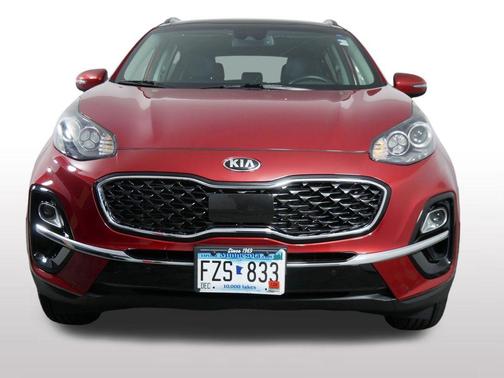 Hyper Red 2021 Kia Sportage EX