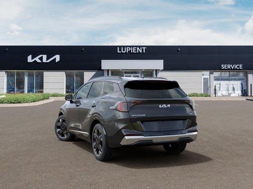 Gravity Gray 2026 Kia Sportage Hybrid SX-Prestige