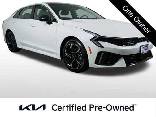 Snow White Pearl 2025 Kia K5 GT-Line