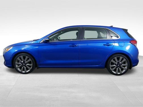 Electric Blue Metallic 2018 Hyundai Elantra GT Sport