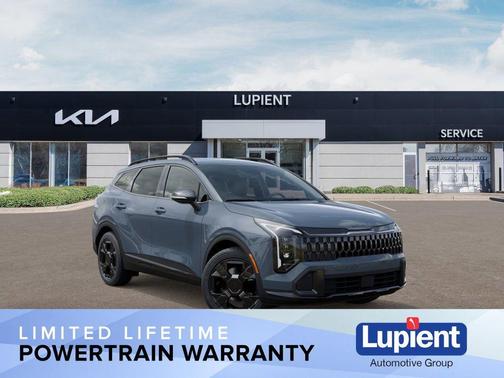 Heritage Blue 2026 Kia Sportage Hybrid X-LINE