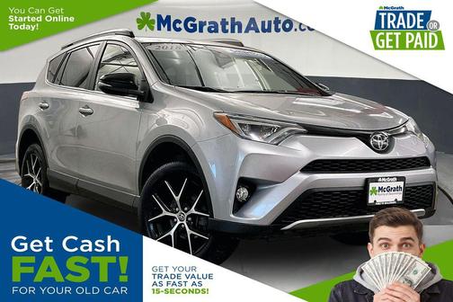 Silver Sky Metallic 2018 Toyota RAV4 SE