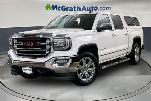 White Frost Tricoat 2018 GMC Sierra 1500 SLT