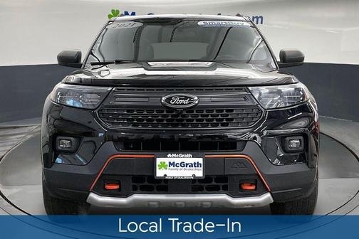 Agate Black Metallic 2021 Ford Explorer Timberline