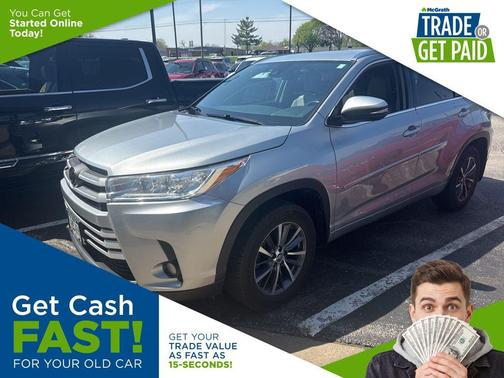 Celestial Silver Metallic 2018 Toyota Highlander XLE
