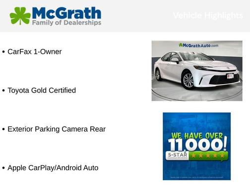 2025 Toyota Camry LE