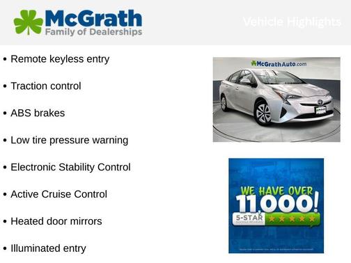 2018 Toyota Prius Four