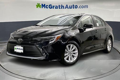 Midnight Black Metallic 2026 Toyota Corolla Hybrid XLE