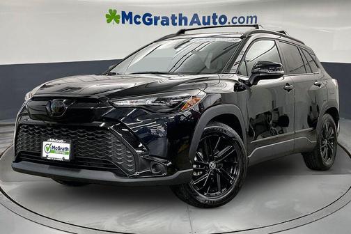 Jet Black 2025 Toyota Corolla Hybrid L
