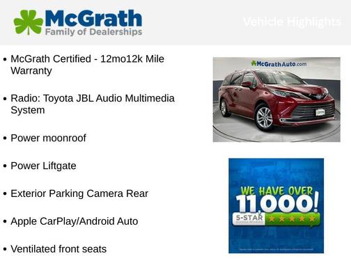 2025 Toyota Sienna Limited