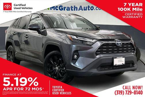 Magnetic Gray Metallic 2022 Toyota RAV4 Hybrid XLE Premium