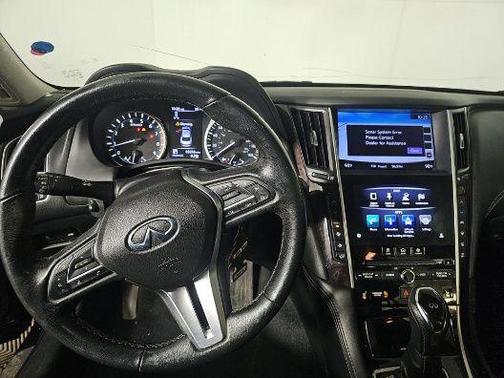 Black Obsidian 2018 INFINITI Q50 3.0t LUXE