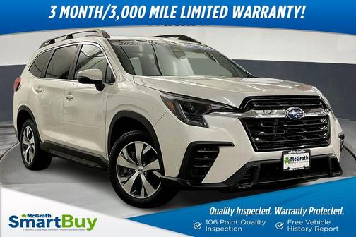 Crystal White Pearl 2023 Subaru Ascent Premium 8-Passenger