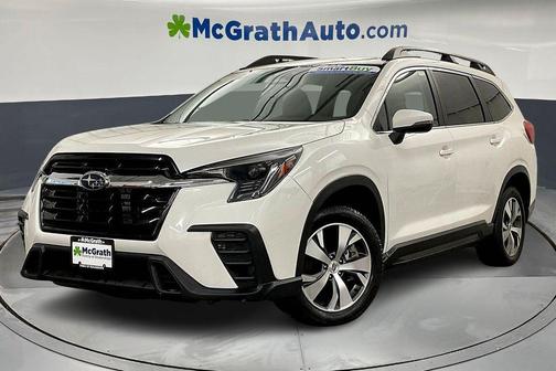 Crystal White Pearl 2023 Subaru Ascent Premium 8-Passenger