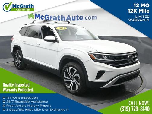 2021 Volkswagen Atlas 3.6L SEL Premium