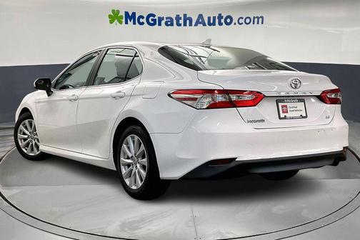 Super White 2020 Toyota Camry LE