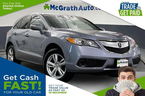 Silver 2014 Acura RDX Base