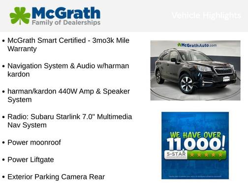 2018 Subaru Forester 2.5i Limited