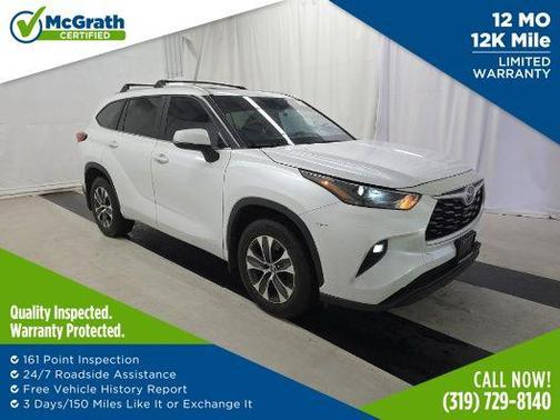 Wind Chill Pearl 2023 Toyota Highlander XLE