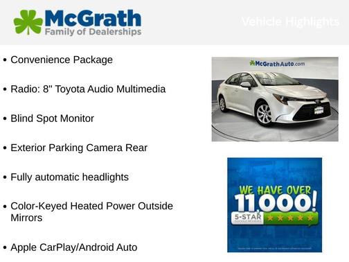 2025 Toyota Corolla LE