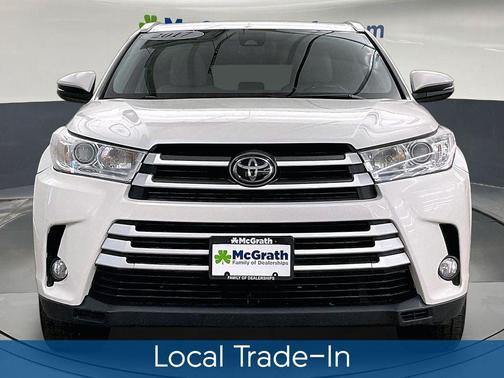Blizzard Pearl 2017 Toyota Highlander XLE