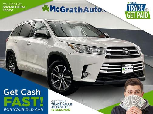 Blizzard Pearl 2017 Toyota Highlander XLE