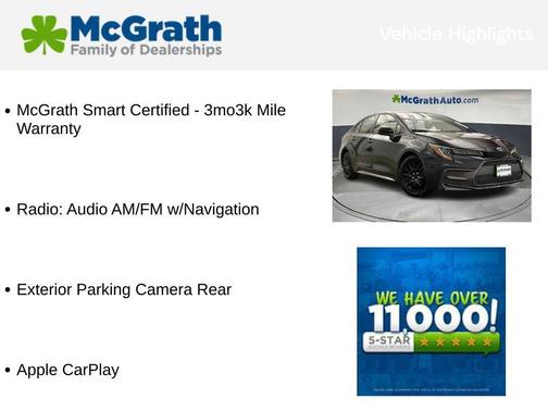 2020 Toyota Corolla SE