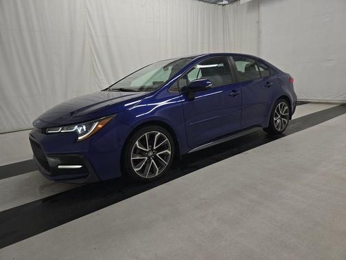 Blue Crush Metallic 2021 Toyota Corolla SE