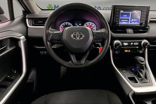Midnight Black Metallic 2021 Toyota RAV4 LE