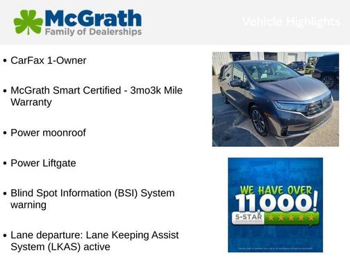 2022 Honda Odyssey EX-L