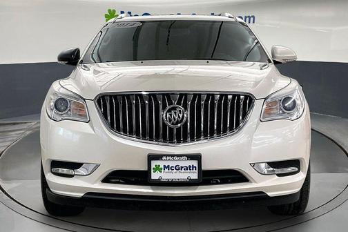 White Diamond Tricoat 2014 Buick Enclave Leather
