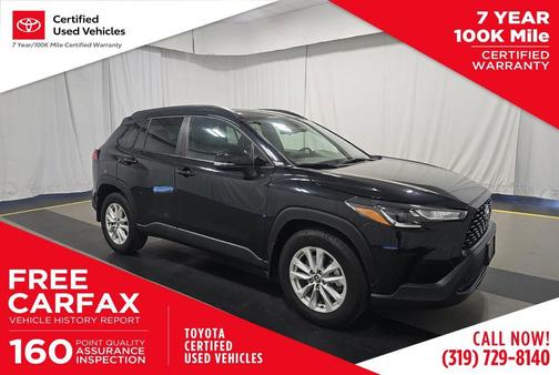 Jet Black 2024 Toyota Corolla Cross LE
