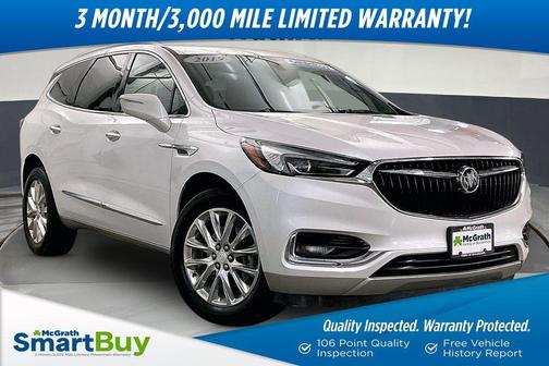 White Frost Tricoat 2019 Buick Enclave Essence