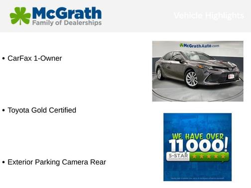 Predawn Gray Mica 2022 Toyota Camry LE